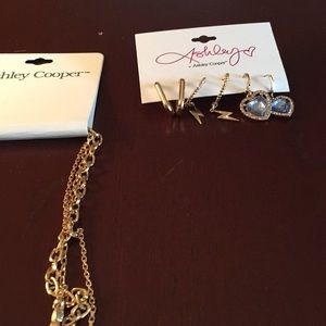 Ashley cooper necklace and earrings combo🌷🌷🌸🌸